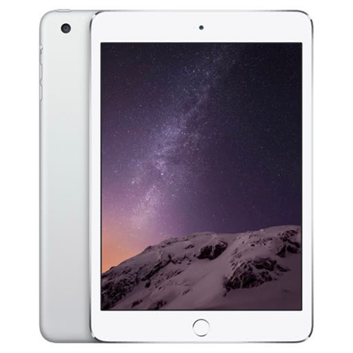 iPad mini 3 16GB Wifi + Cellular Silver (2014) - Refurbished