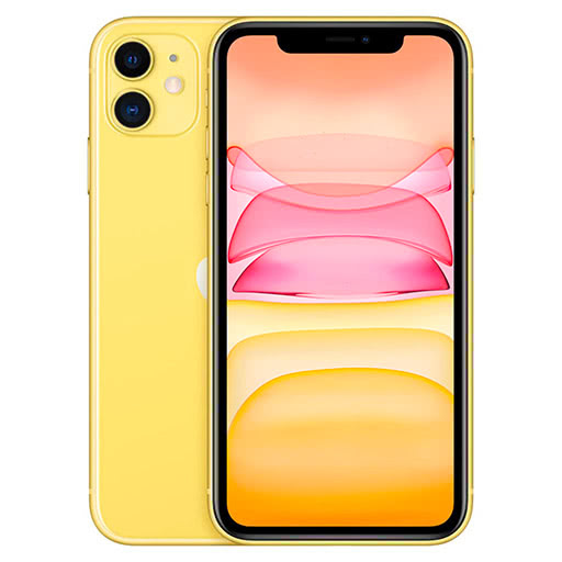 iPhone 11 128 Go Jaune - Batterie neuve