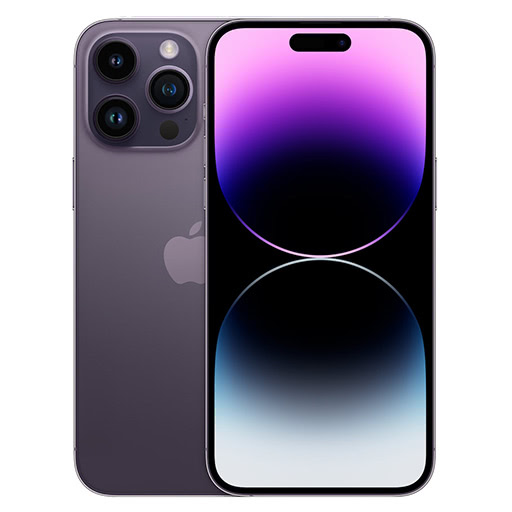 iPhone 14 Pro Max 1TB Deep Purple - New battery