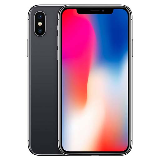 iPhone X 256GB Space Gray - New battery - Refurbished product